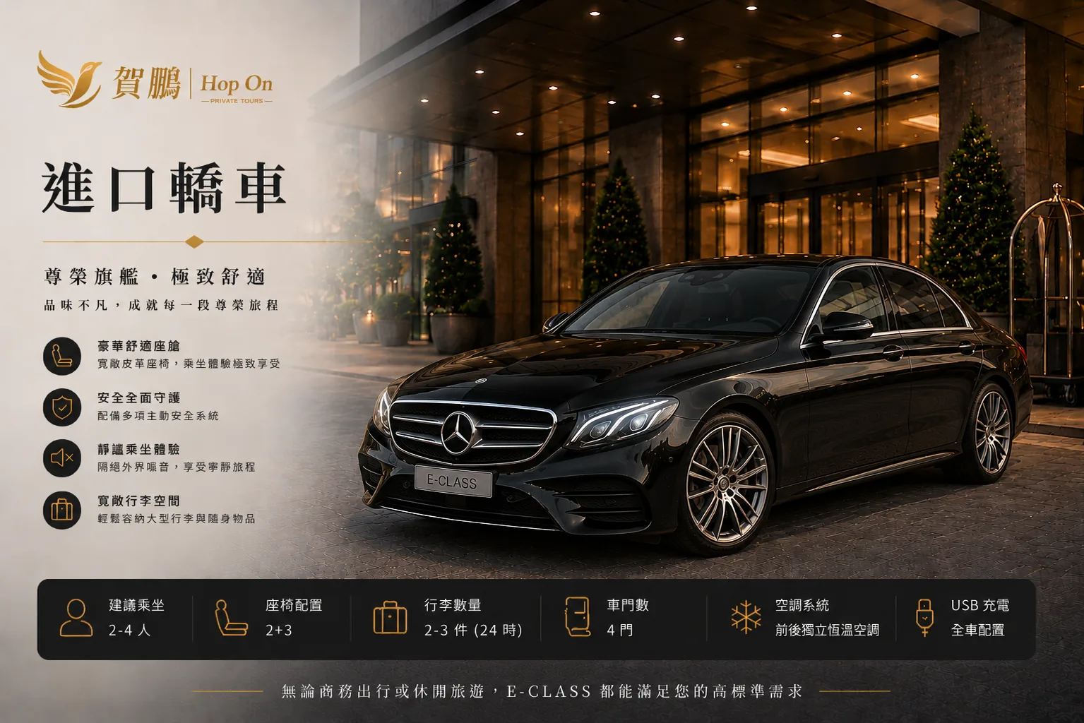進口轎車(與示意圖同等級車款)